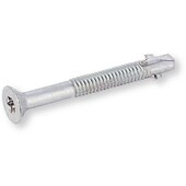 Bohrschraube mit Raumflügel 6,3x60 verzinkt Klemmlänge 44 mm